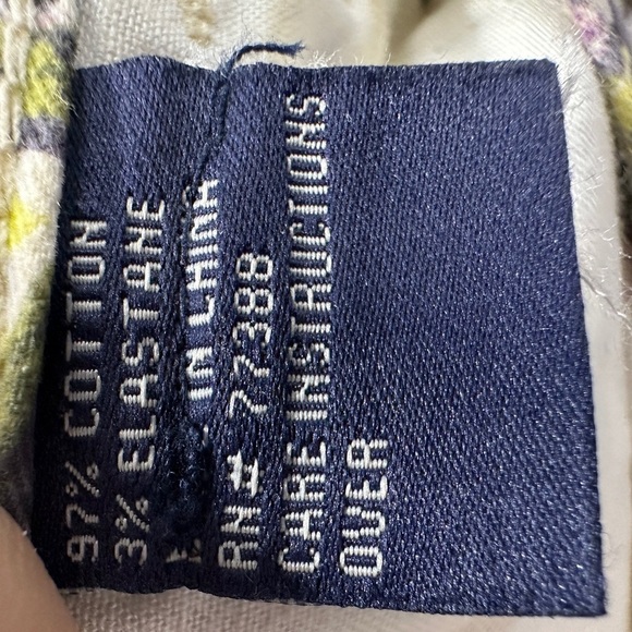 Madewell Skinny Skinny Ankle jeans, size 26, spring florals, lightweight - Picture 8 of 9